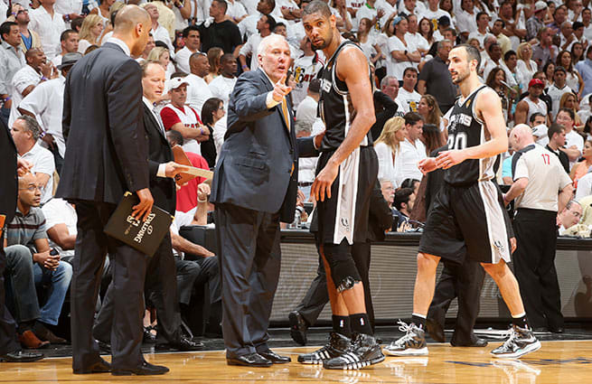 Gregg Popovich on Ray Allen's three-pointer: "It's gone through my mind every day since the game."